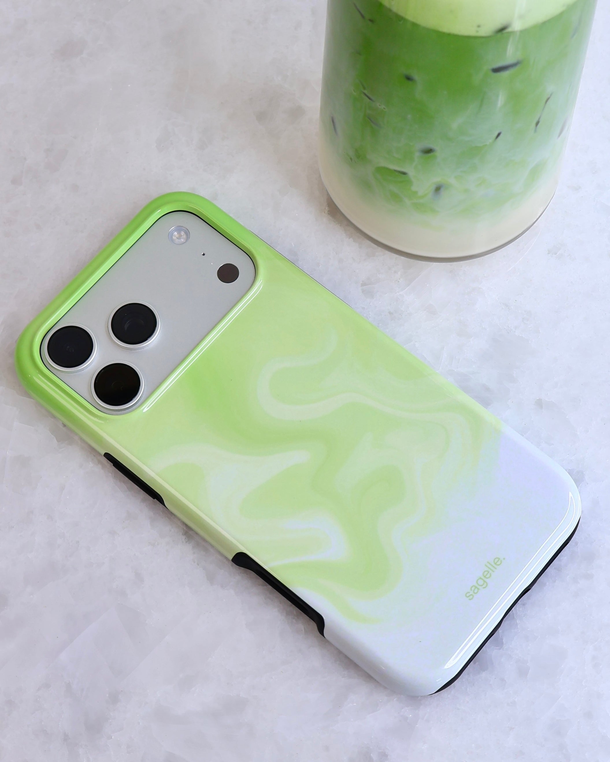 matcha girlie | iconic case.  sagelle.