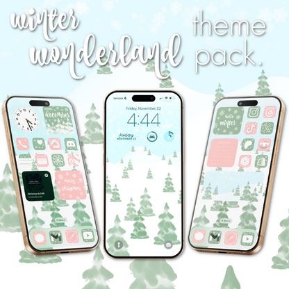 winter wonderland theme pack. - sagelle.