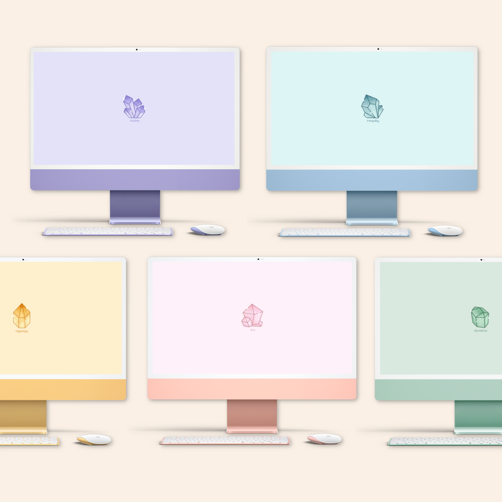 crystal wallpaper pack | imac. - sagelle.