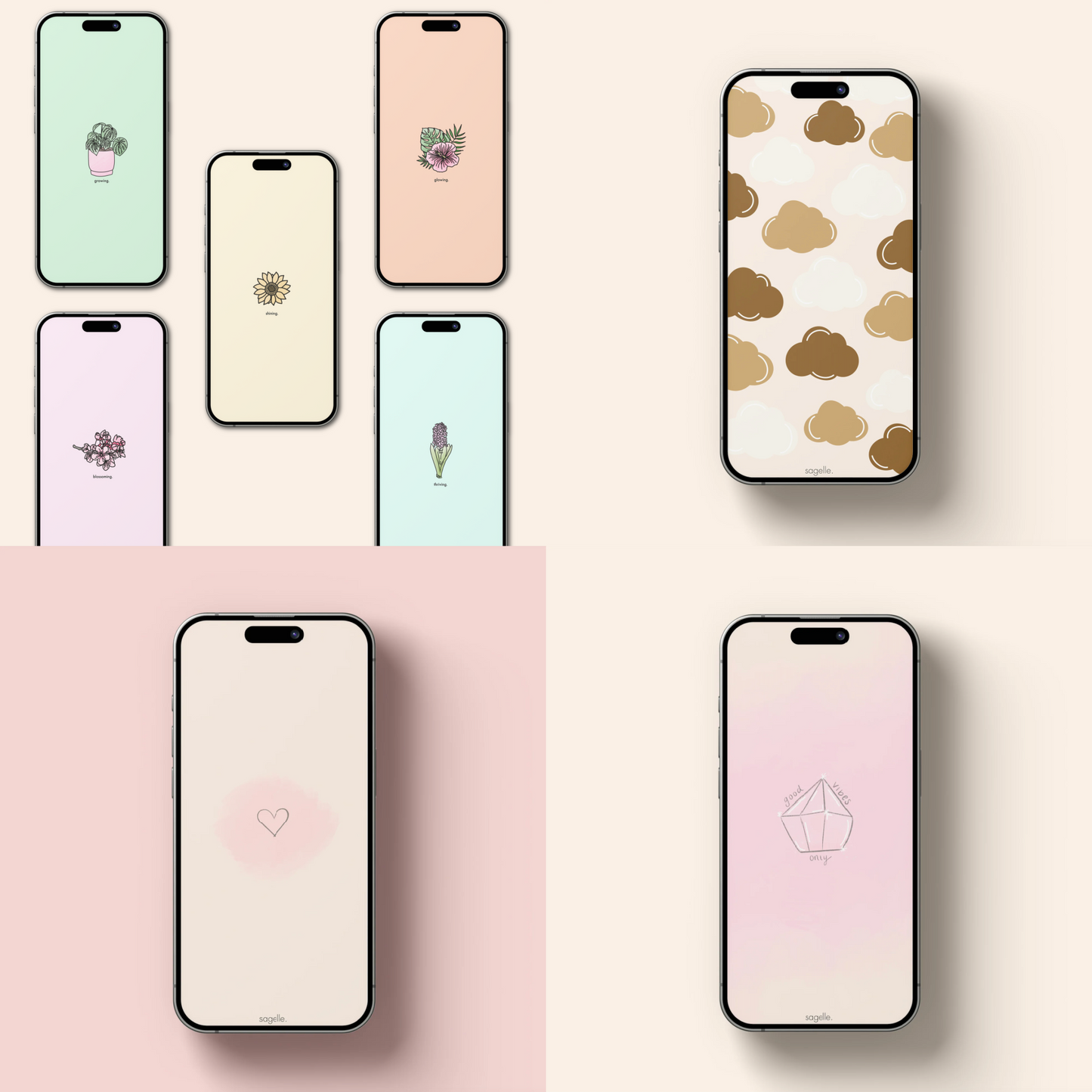 iphone wallpaper bundle. - sagelle.