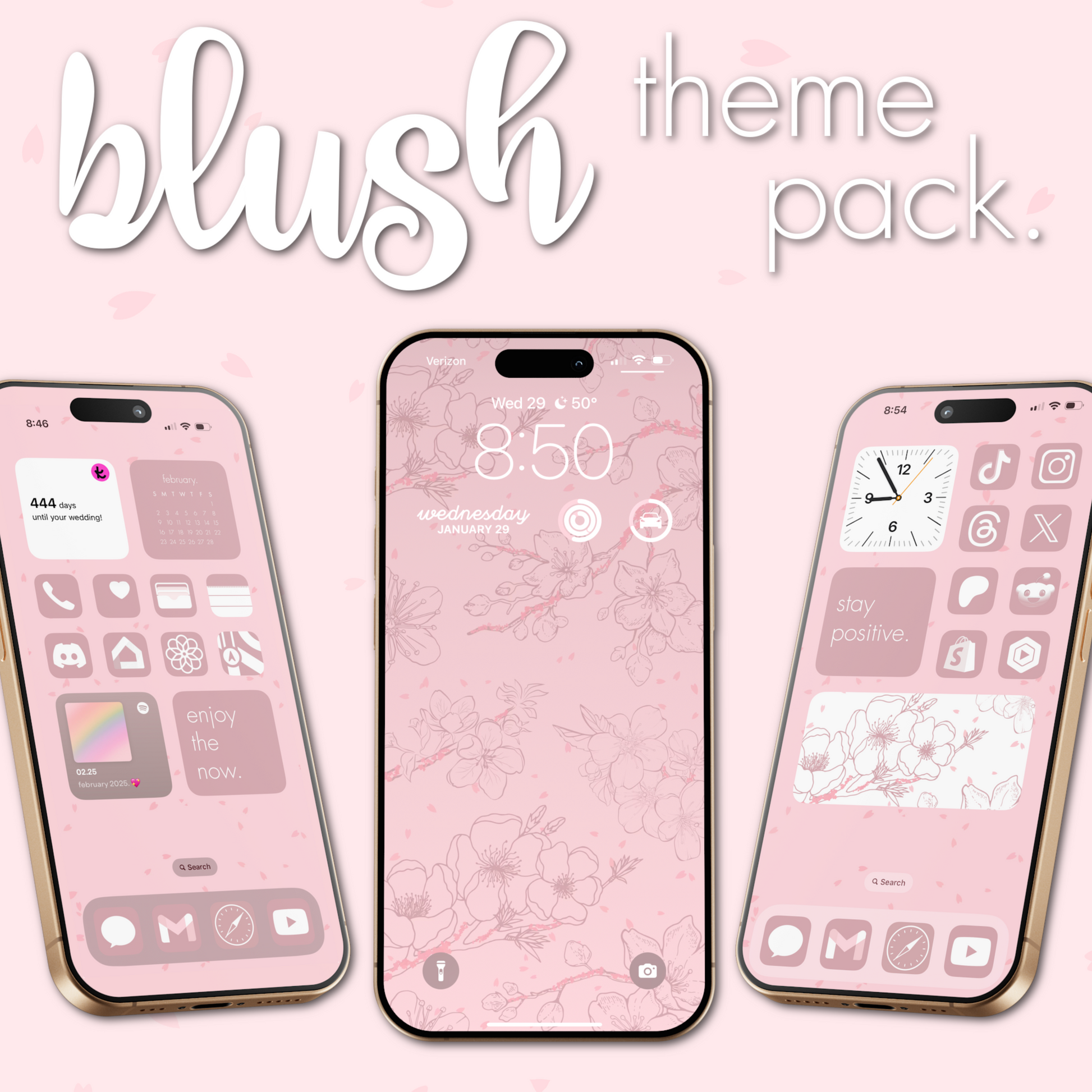 blush theme pack. - sagelle.