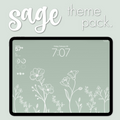 sage theme pack | ipad edition. - sagelle.