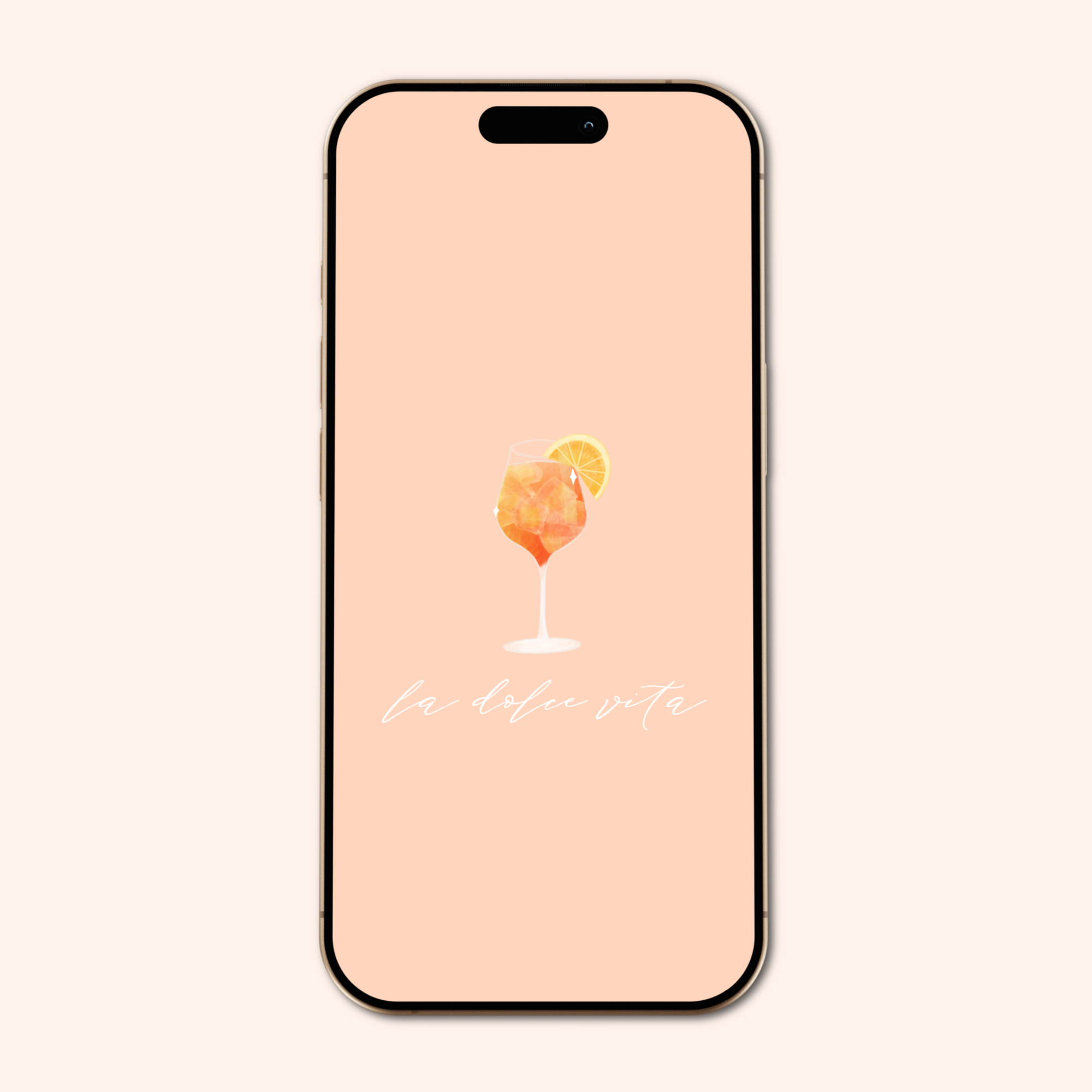 aperol spritz wallpaper. - sagelle.