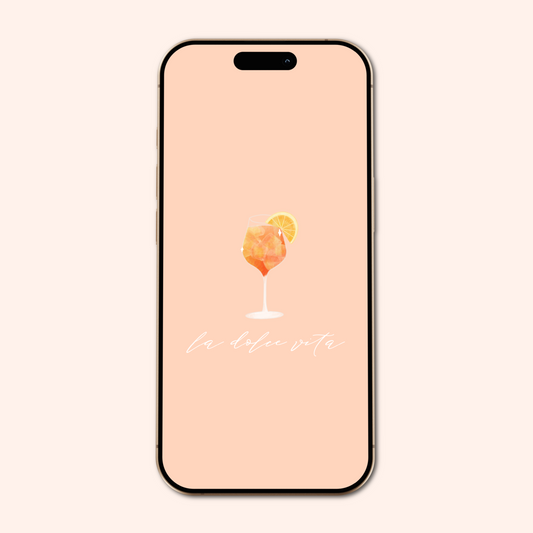 aperol spritz wallpaper.