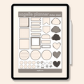sagelle planner sticker sheet. - sagelle.