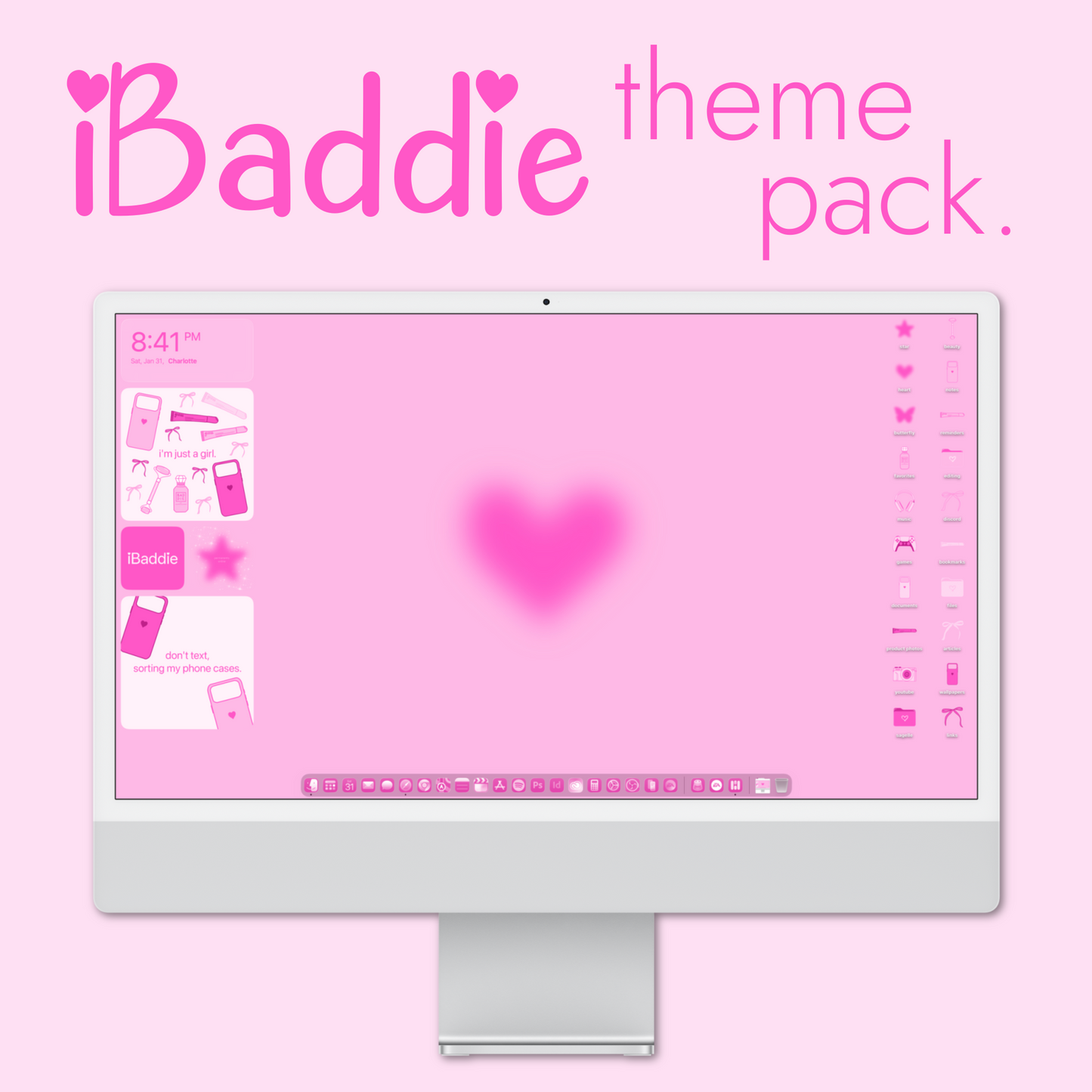 ibaddie theme pack | imac.