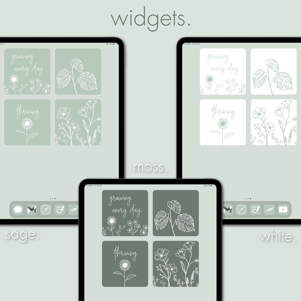 sage theme pack | ipad edition. - sagelle.