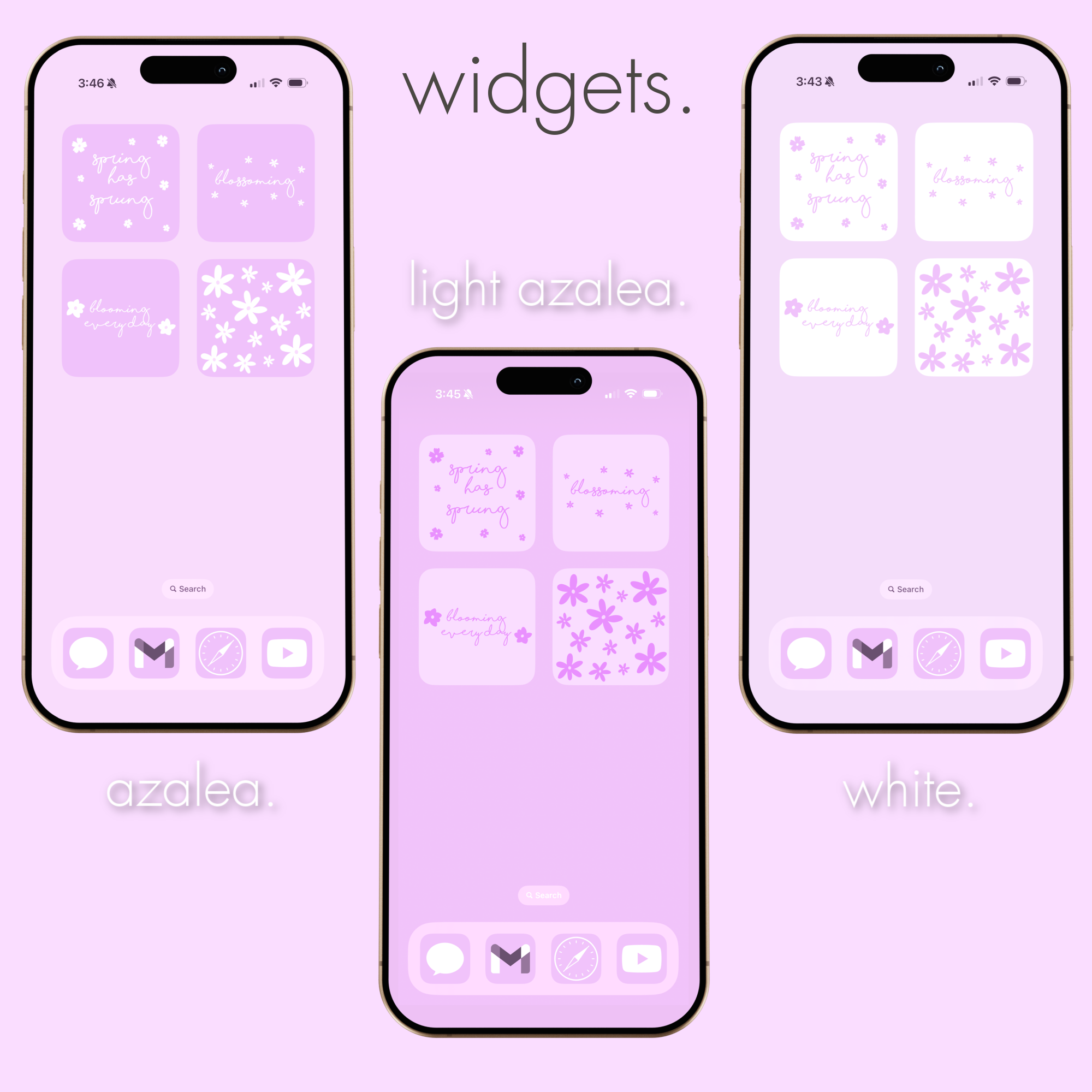 azalea theme pack. - sagelle.