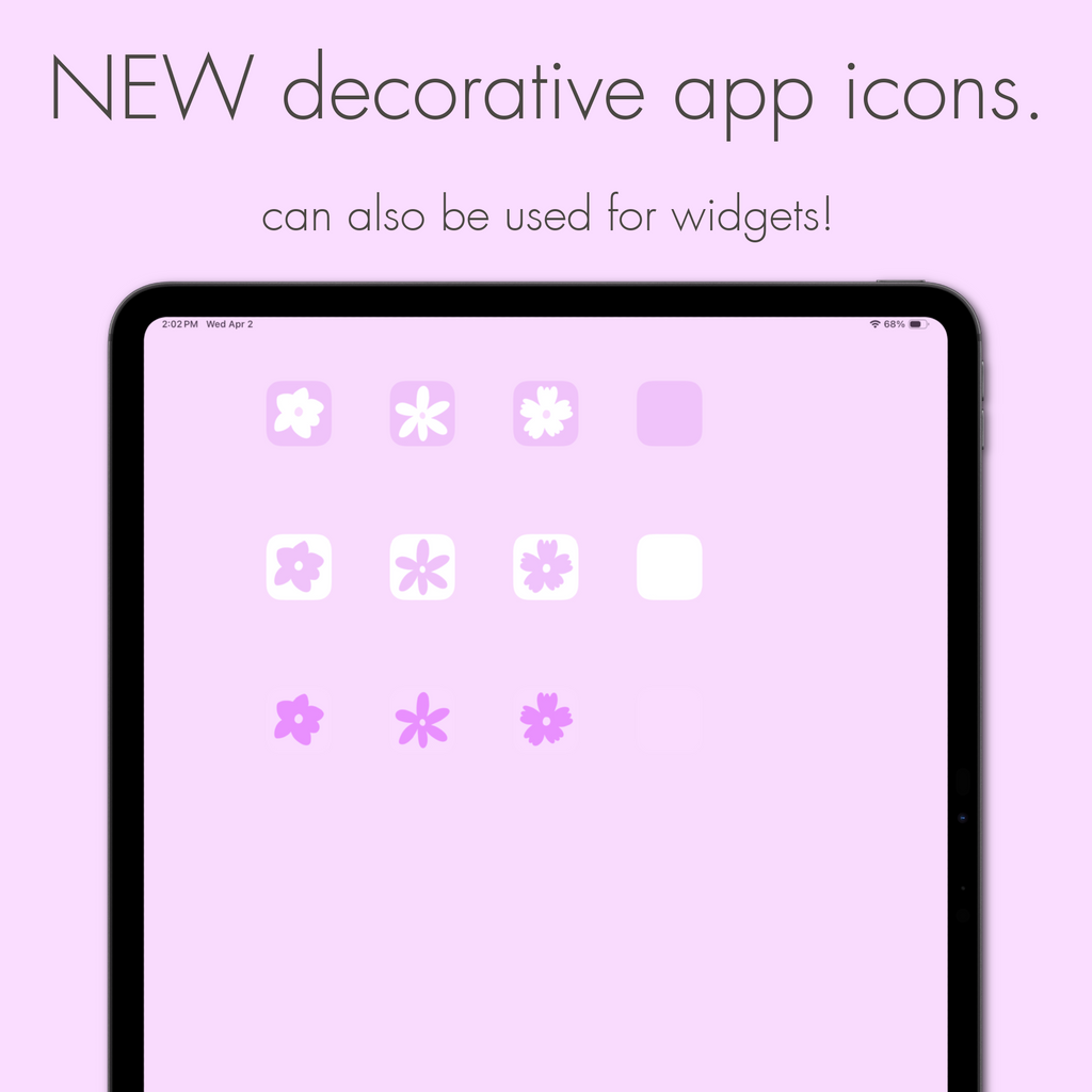 azalea theme pack | ipad edition. - sagelle.