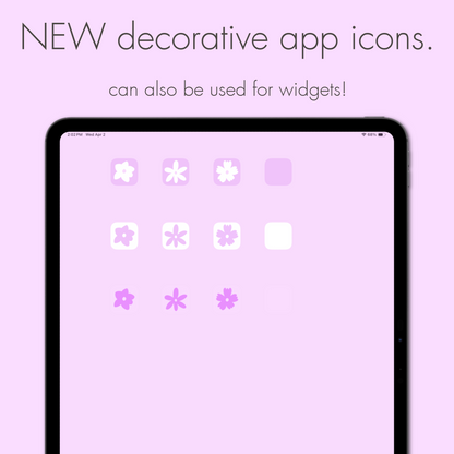 azalea theme pack | ipad edition. - sagelle.