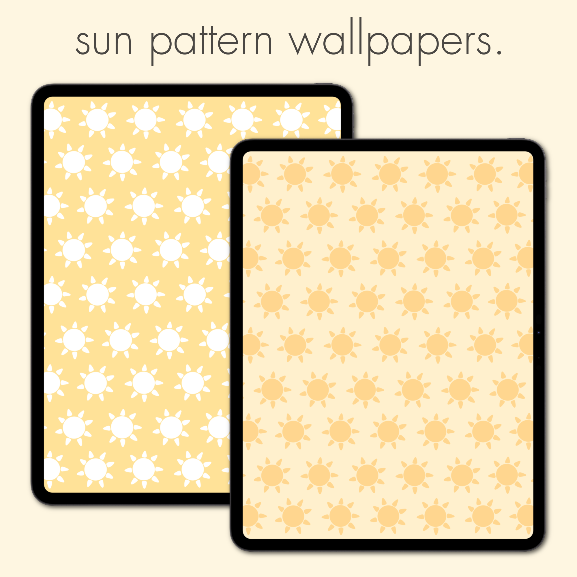 sunshine theme pack | ipad edition. - sagelle.