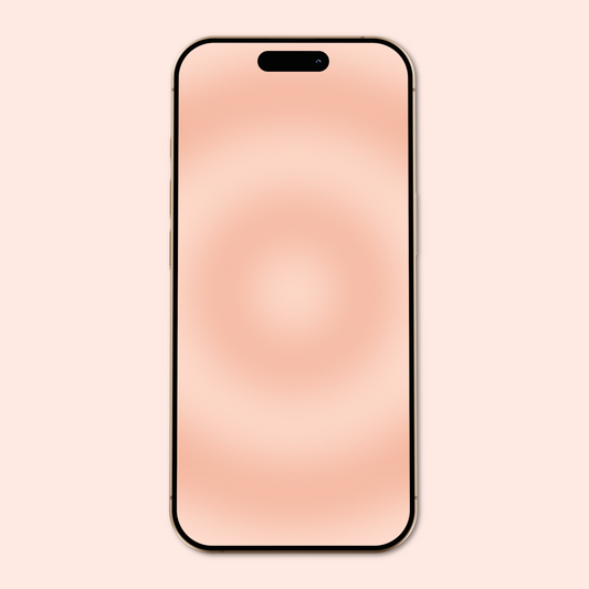 peach glow wallpaper.