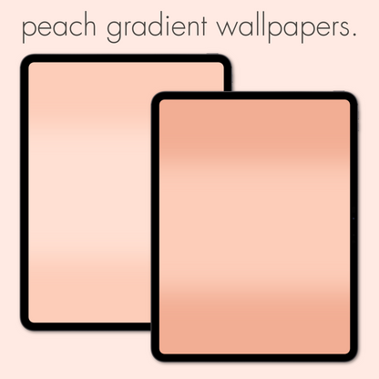 peach theme pack | ipad edition. - sagelle.