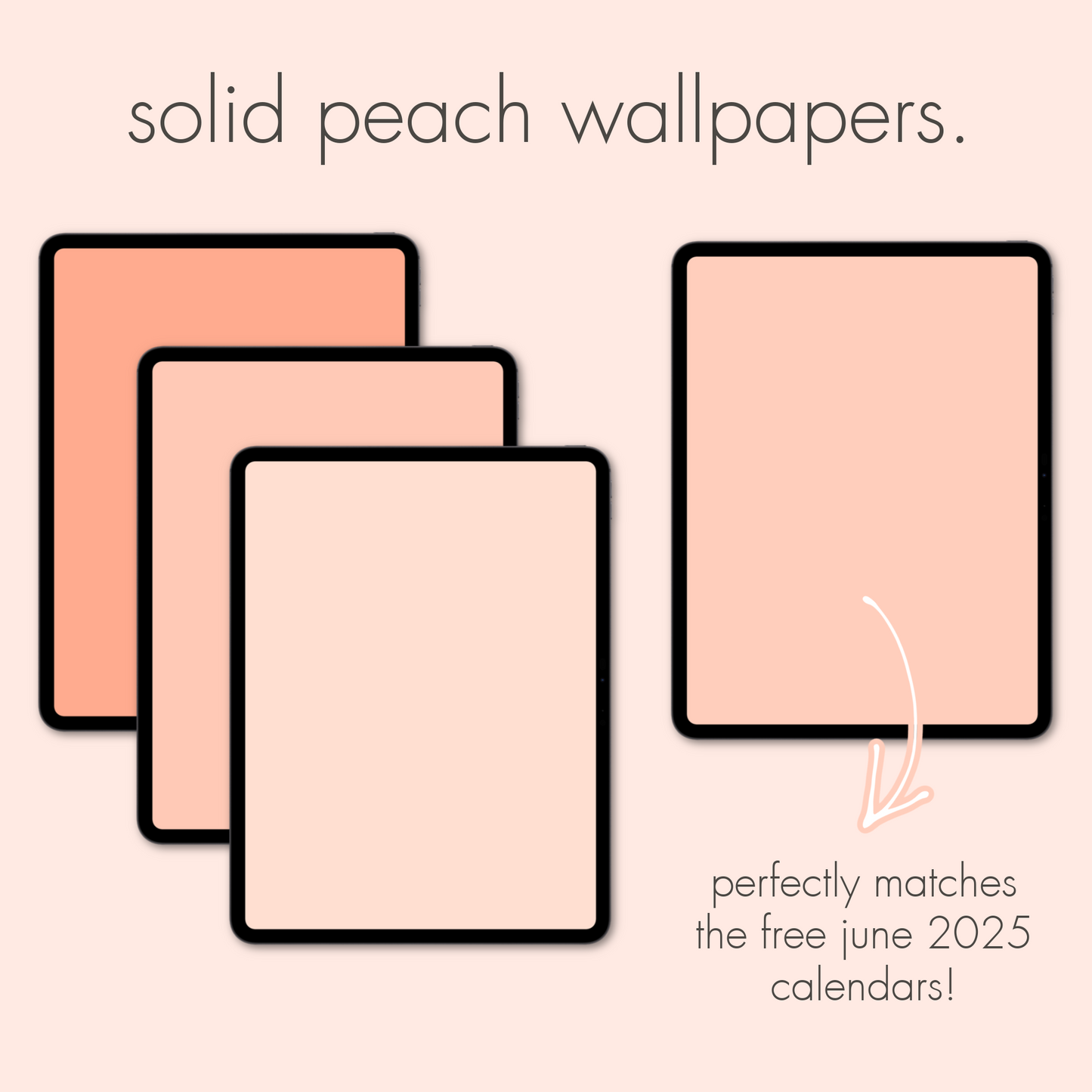 peach theme pack | ipad edition.