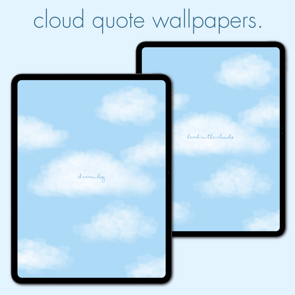 cloud theme pack | ipad edition. - sagelle.