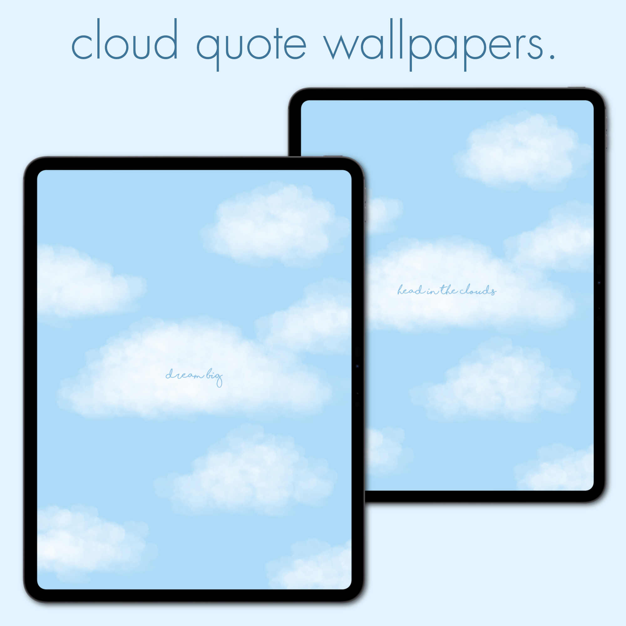 cloud theme pack | ipad edition. - sagelle.