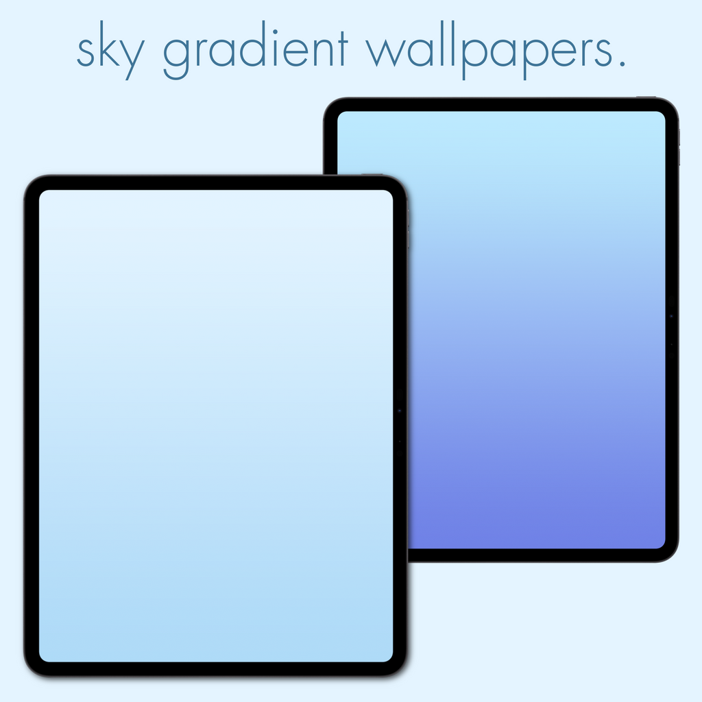 cloud theme pack | ipad edition. - sagelle.