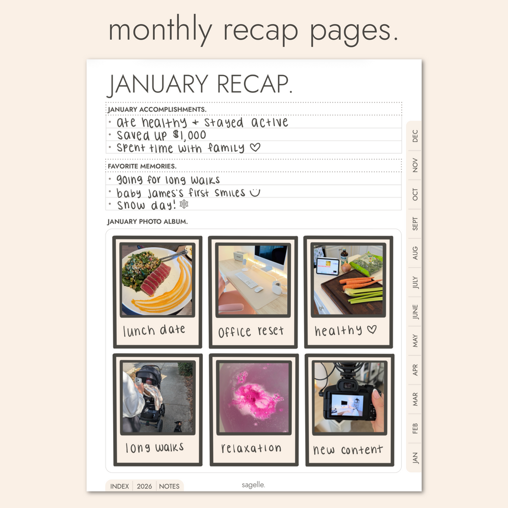 sagelle 2026 digital planner. - sagelle.