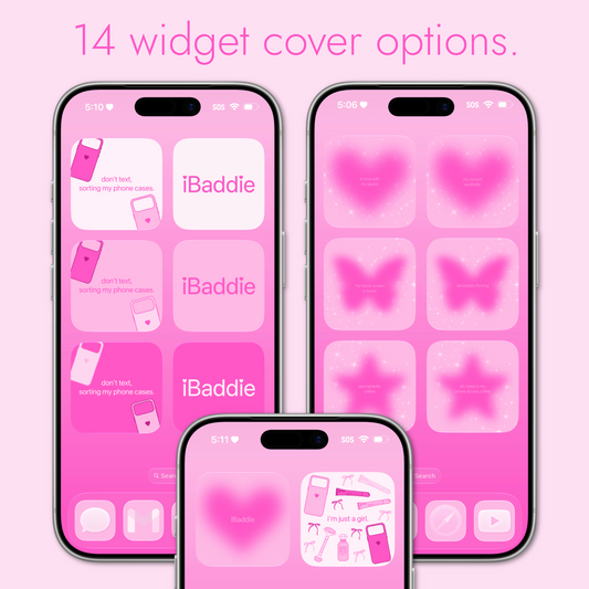 ibaddie theme pack | iphone.