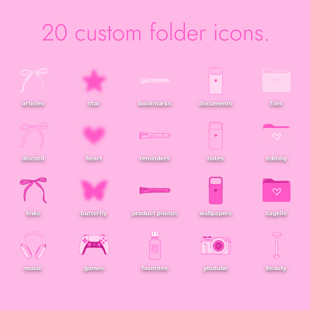 ibaddie theme pack | imac. - sagelle.