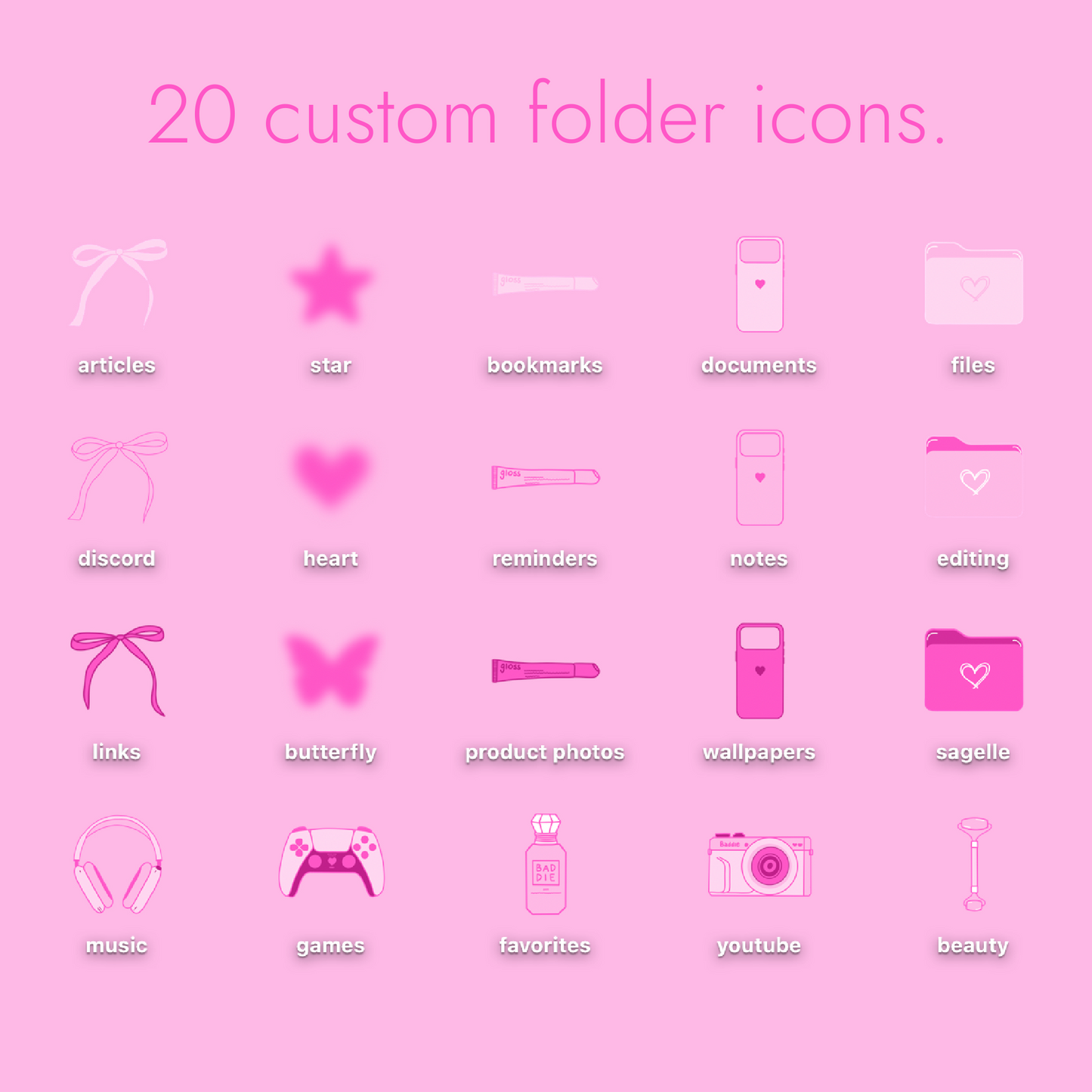 ibaddie theme pack | imac.