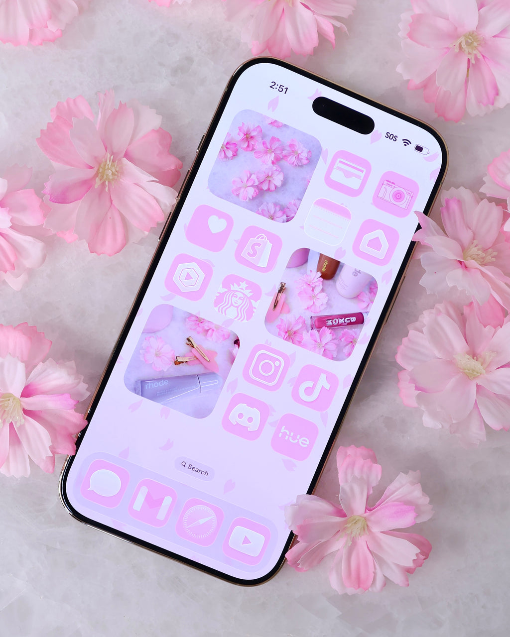 blossom theme pack | iphone. - sagelle.