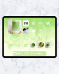 matcha girlie theme pack | ipad.