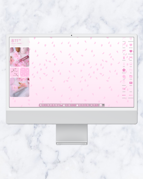 blossom theme pack | mac. - sagelle.