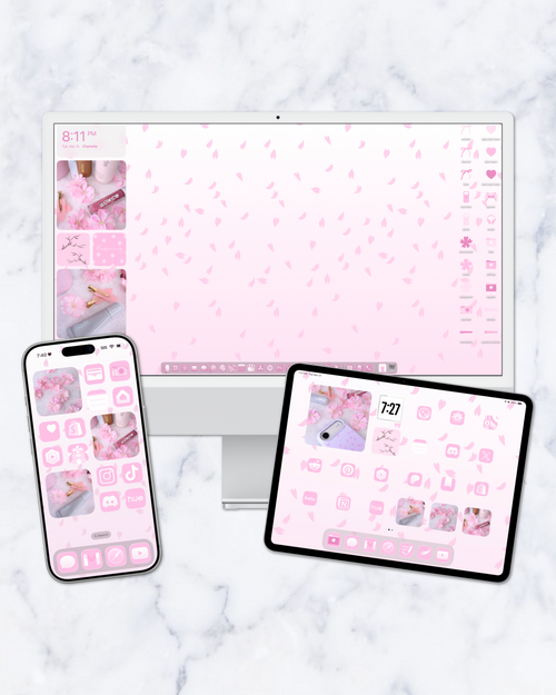 blossom theme pack bundle. - sagelle.