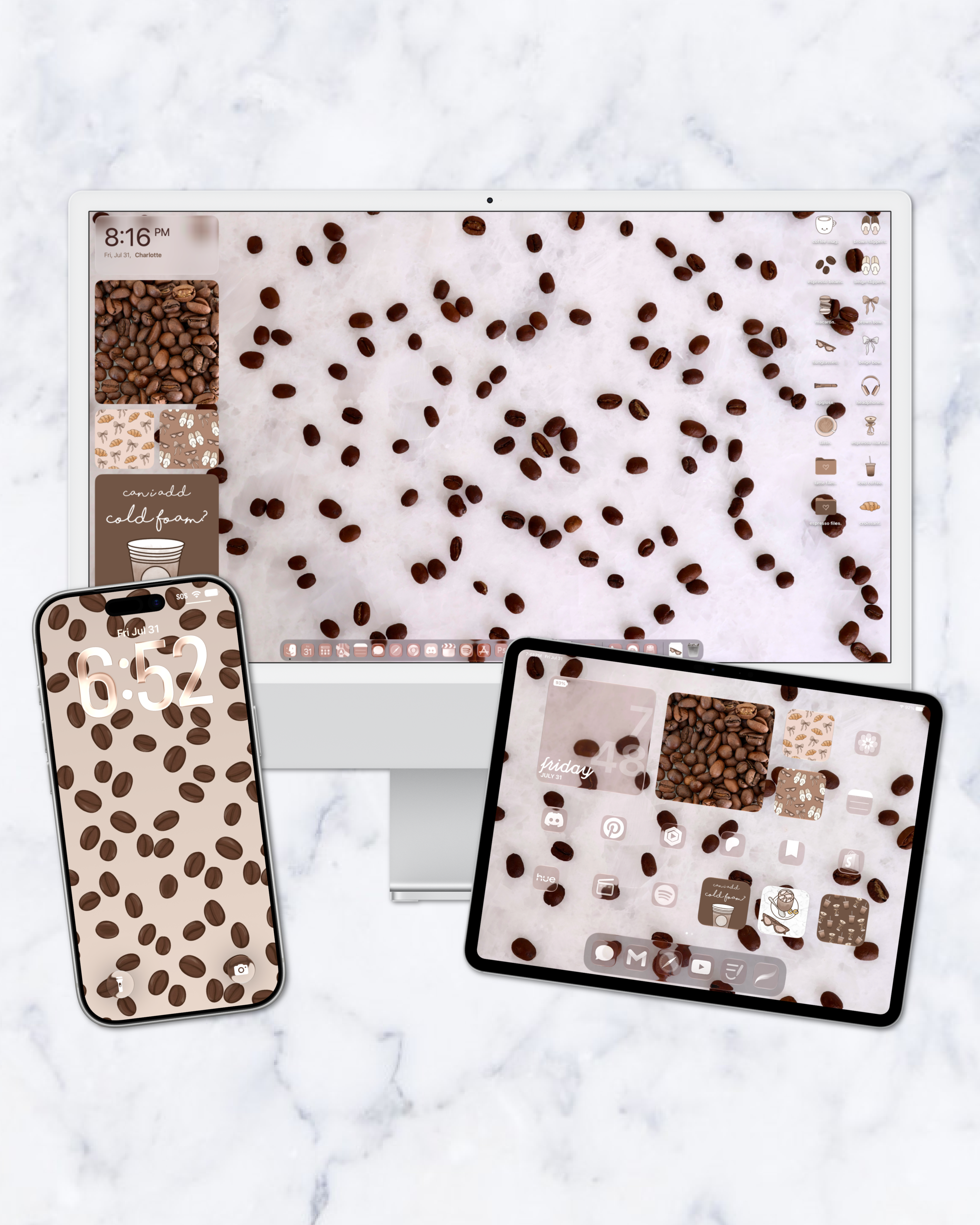 cafe theme pack bundle.