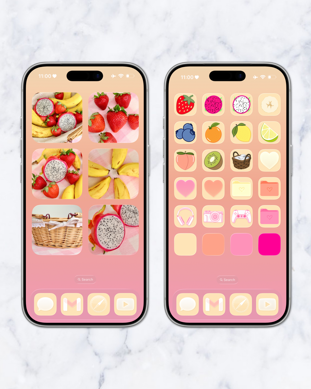 smoothie theme pack | iphone. - sagelle.