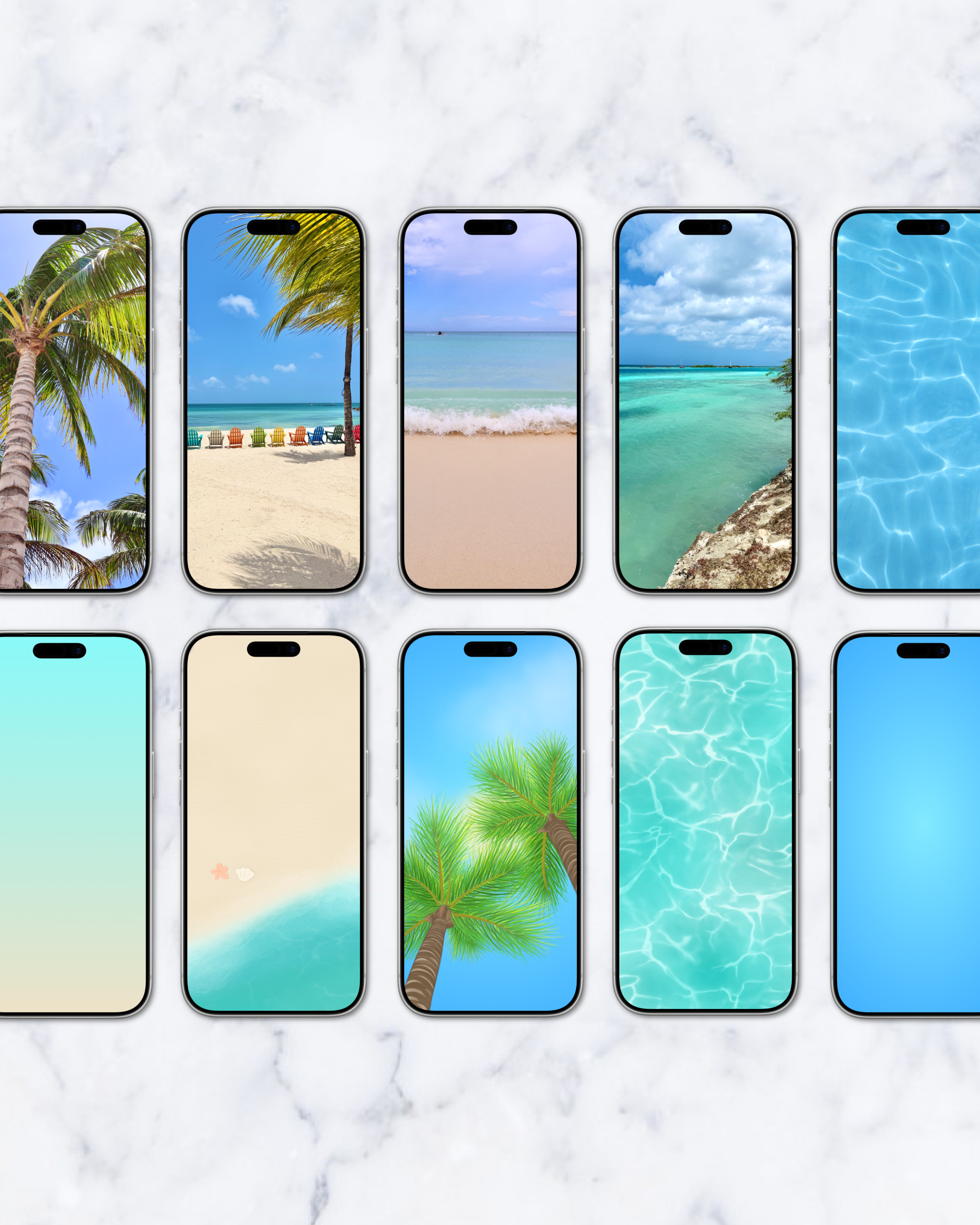 vacay theme pack | iphone.