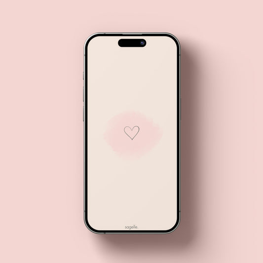 blush heart wallpaper pack. - sagelle.