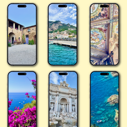 italian summer wallpaper pack. - sagelle.