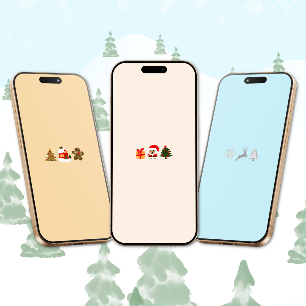 christmas icons wallpaper pack. - sagelle.