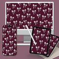 merlot bow wallpaper pack. - sagelle.