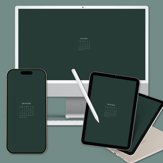 december 2025 calendar pack.