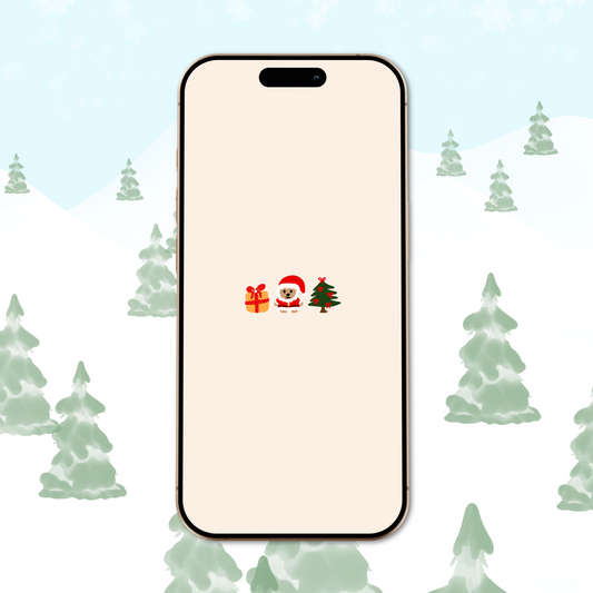 christmas icons wallpaper pack.