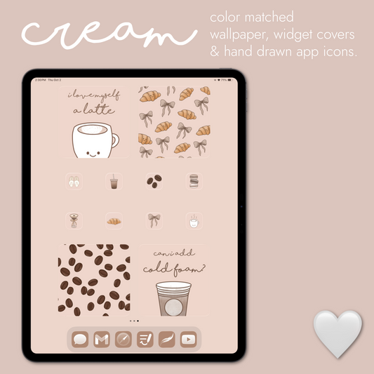 cafe theme pack | ipad edition.