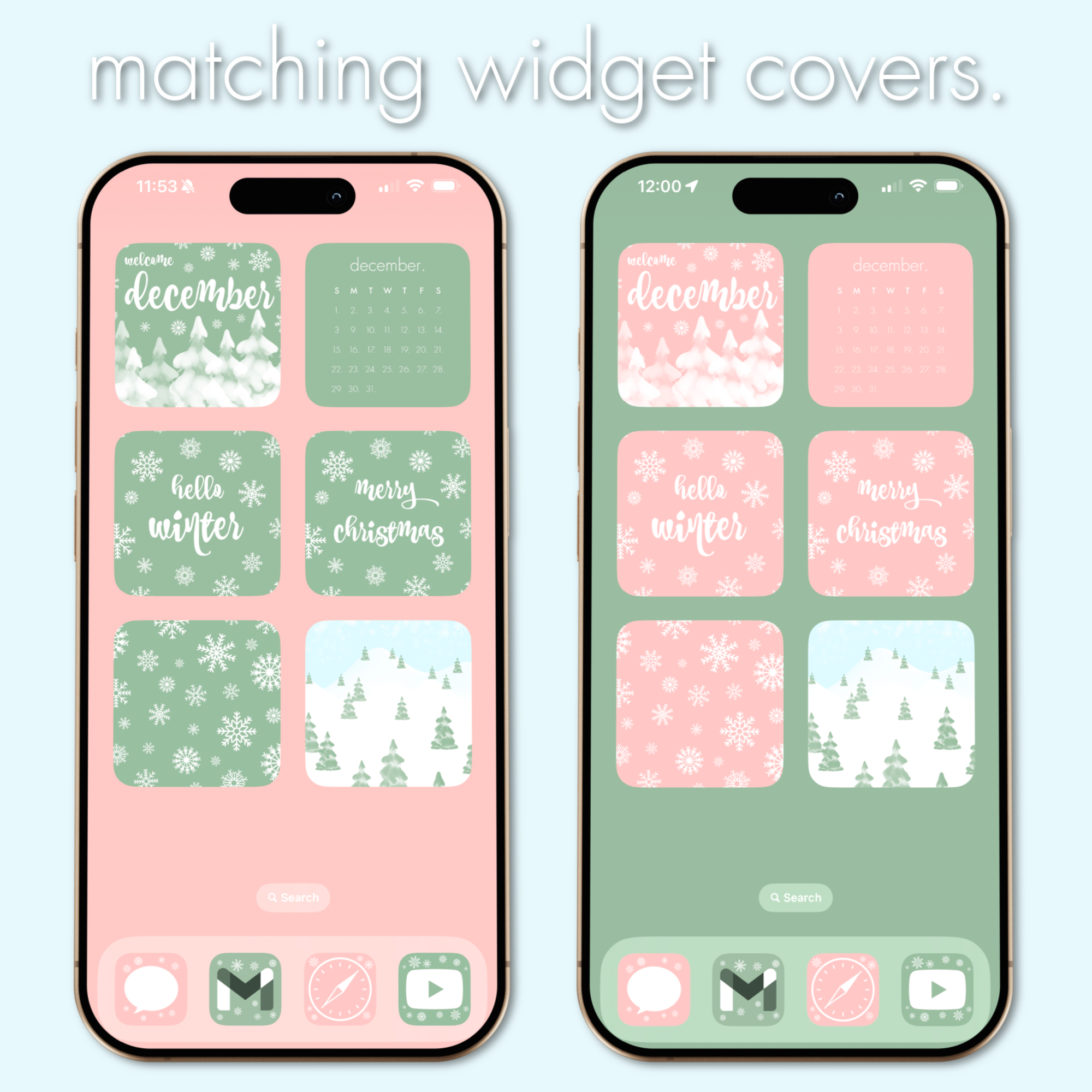 winter wonderland theme pack. - sagelle.