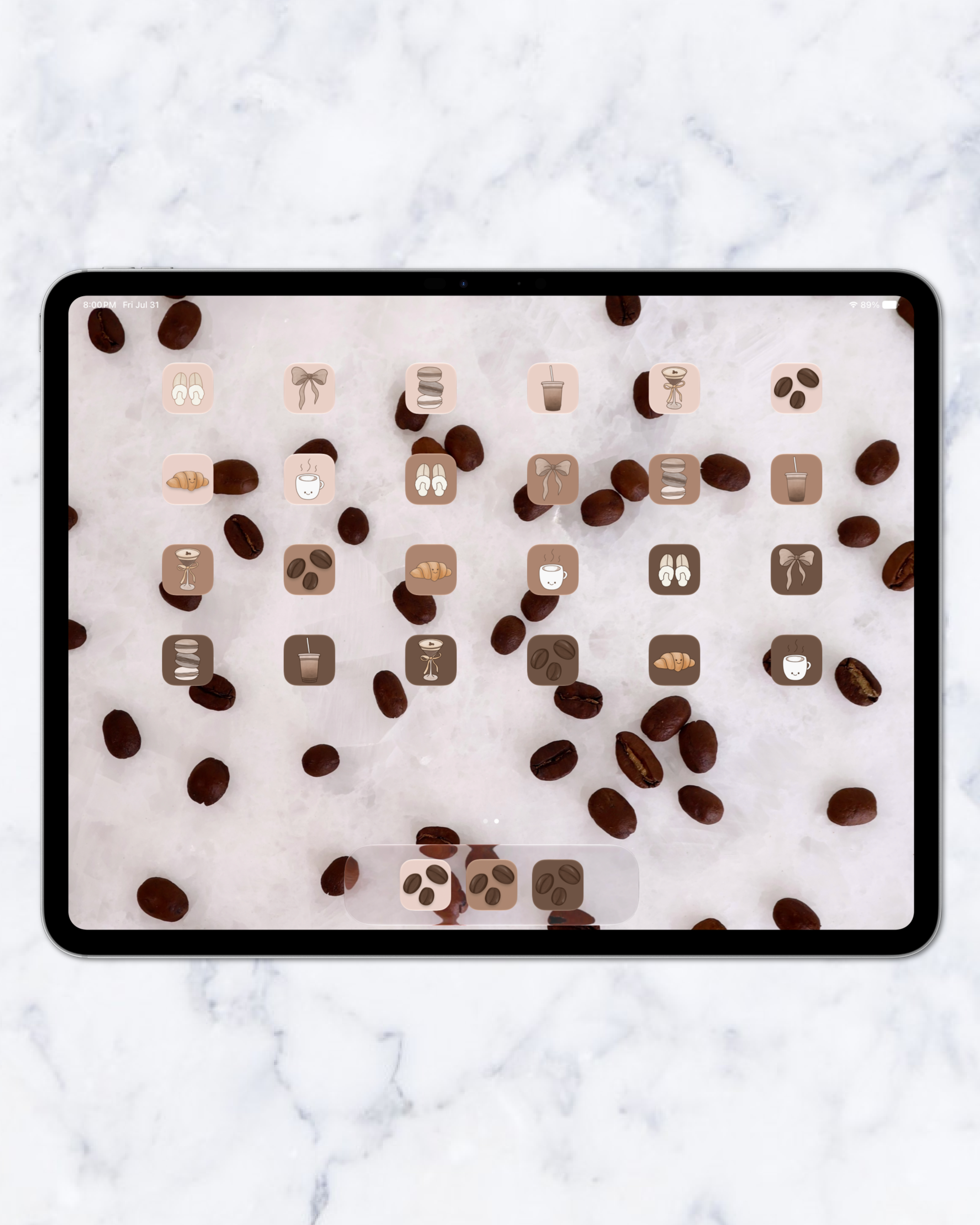 cafe theme pack | ipad.