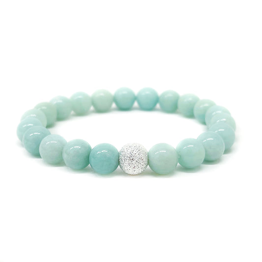 amazonite bracelet - Camarda Crystals