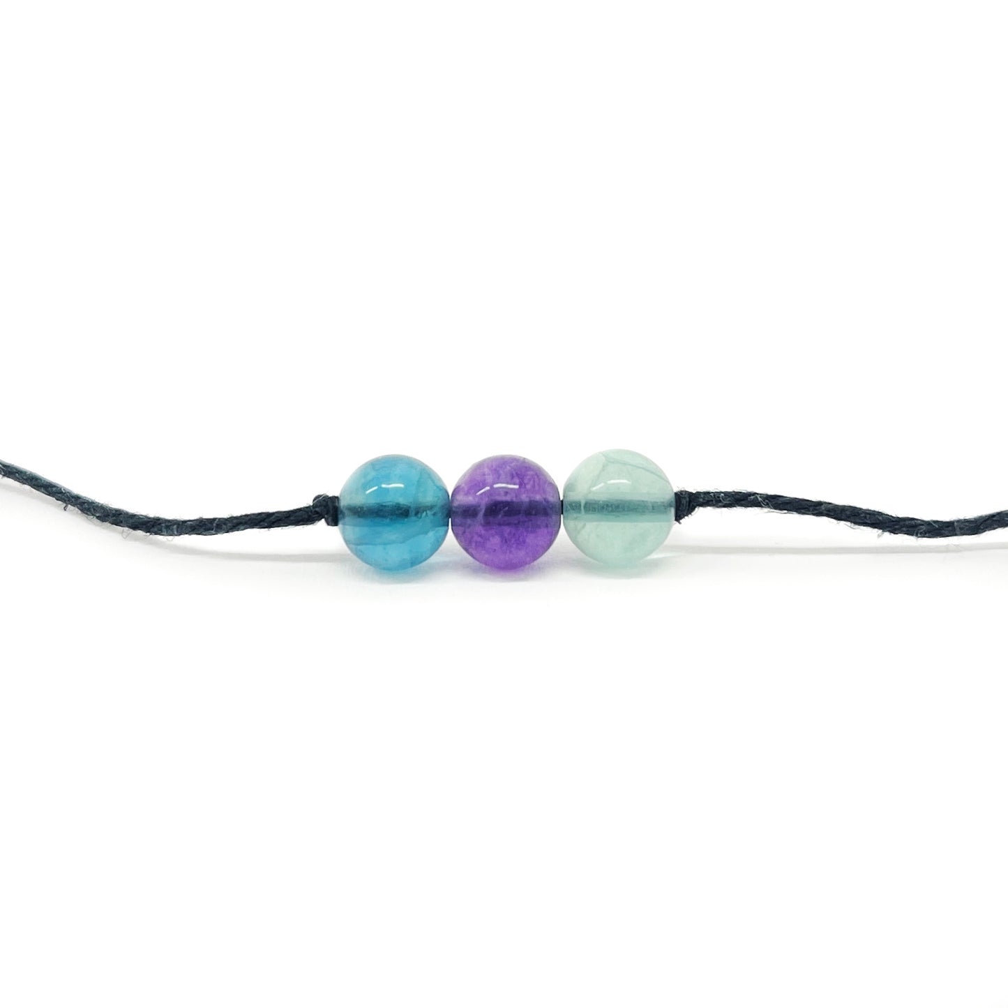 fluorite choker - classic - Camarda Crystals