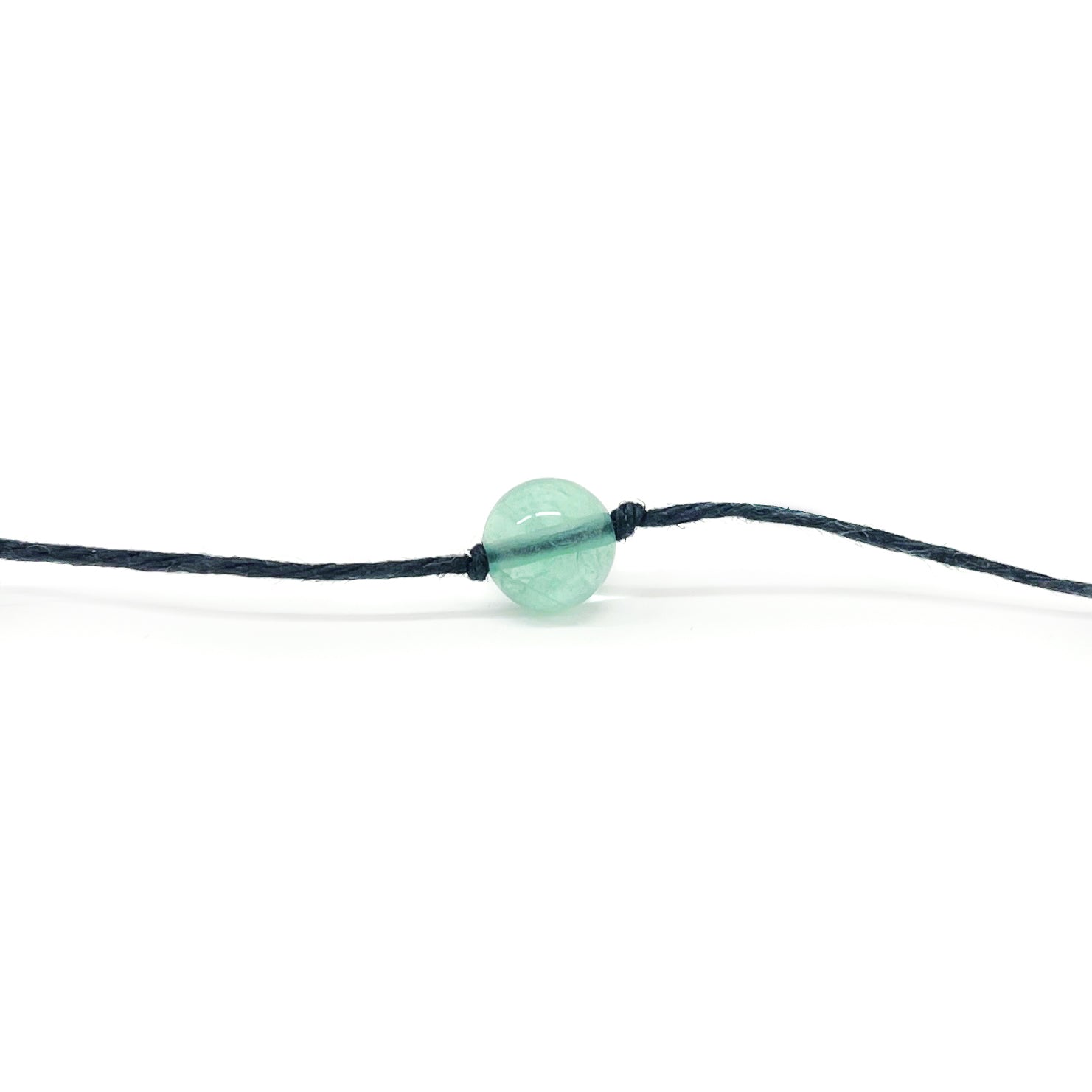 fluorite choker - single - Camarda Crystals