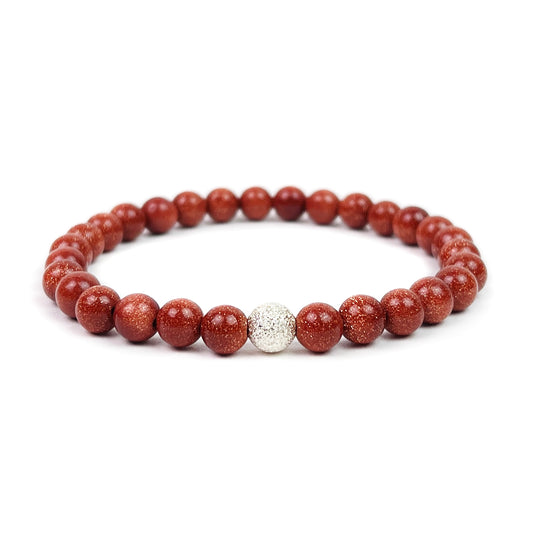 goldstone bracelet - Camarda Crystals