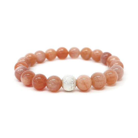 moonstone bracelet - Camarda Crystals