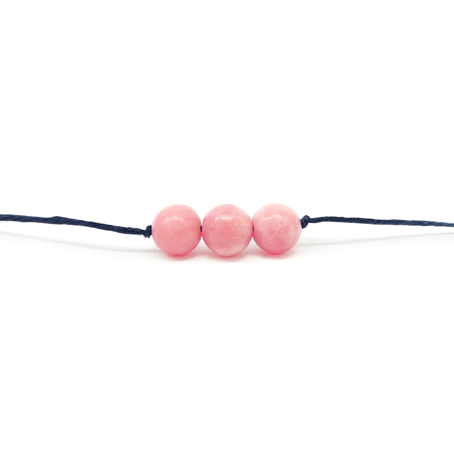 pink opal choker - classic - Camarda Crystals