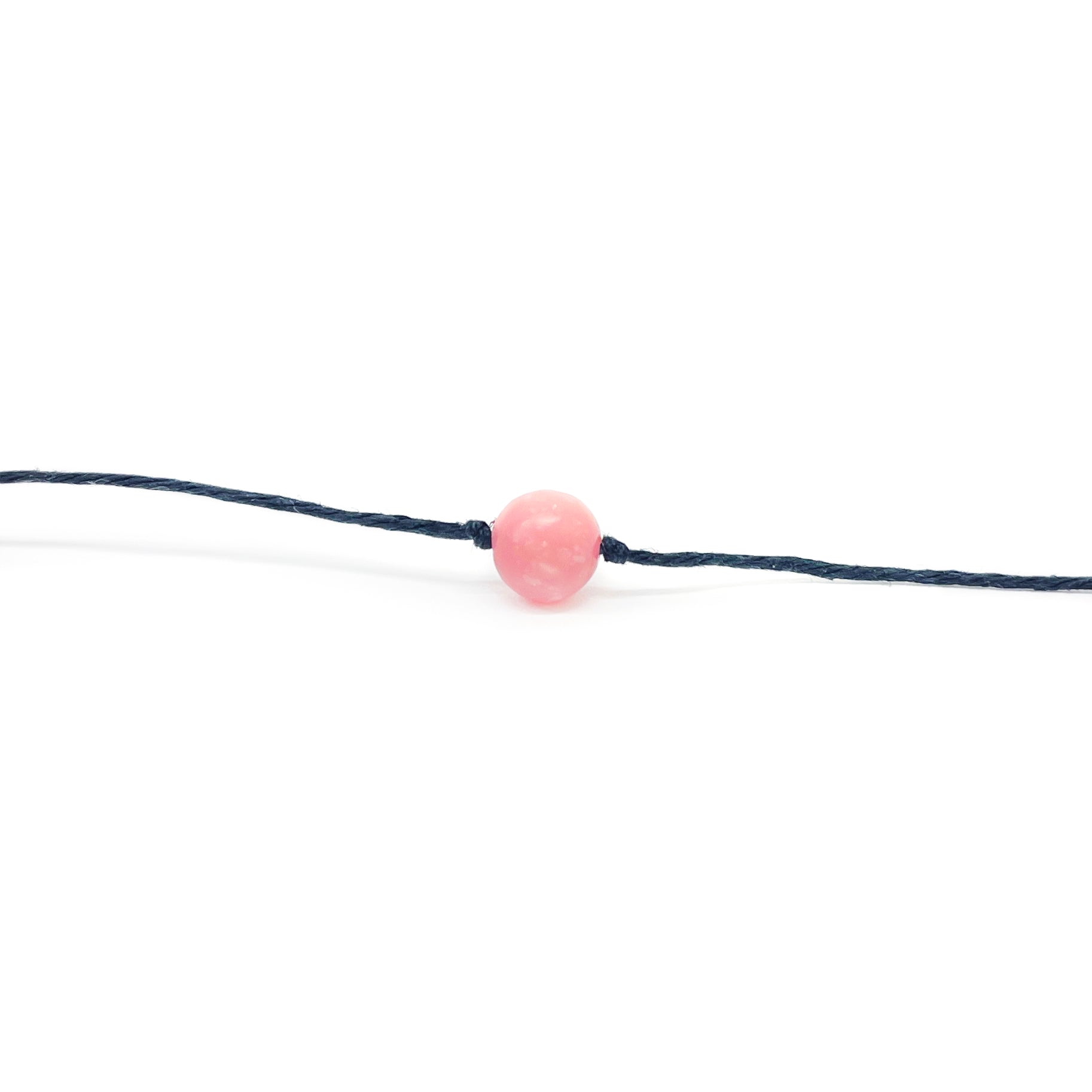 pink opal choker - single - Camarda Crystals