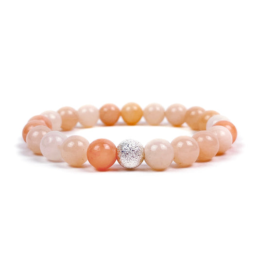 rose aventurine bracelet - Camarda Crystals