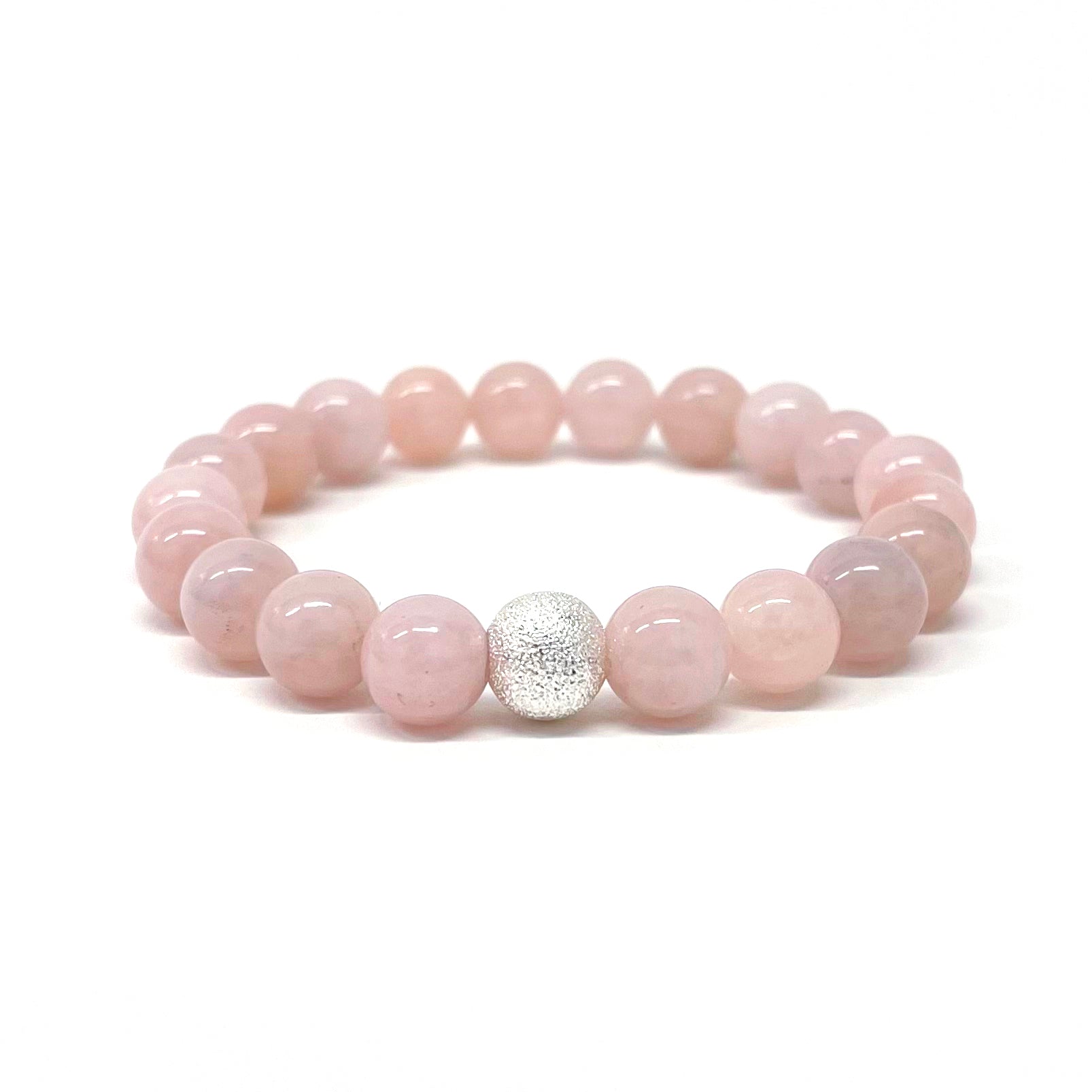 rose quartz bracelet - Camarda Crystals